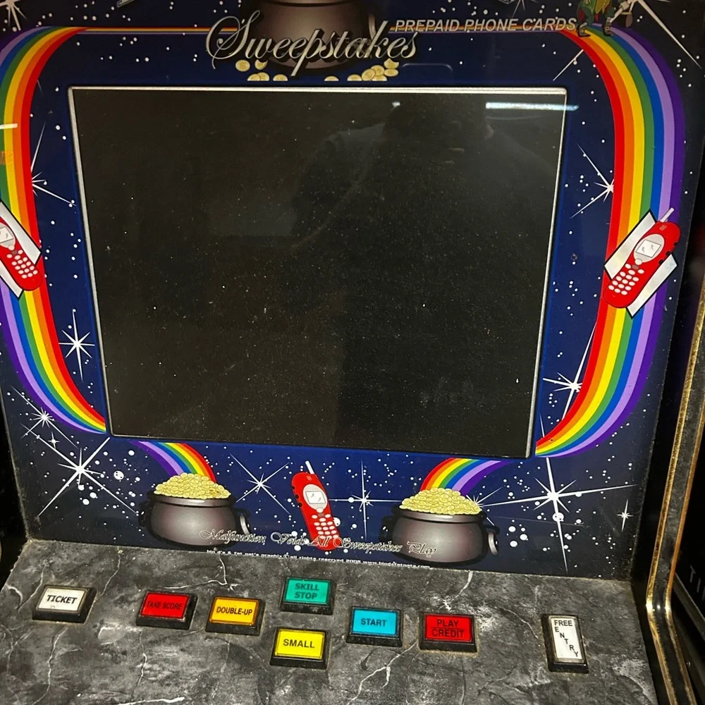 Retro Gaming Arcade Console - Black